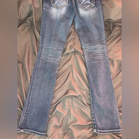 MISS ME JEANS SIGNATURE STRAIGHT MED412 - Picture 6 of 7